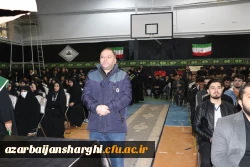 تدفین شهید گمنام هشت سال دفاع مقدس دردانشگاه فرهنگیان استان آذربایجان شرقی 14