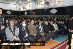 تدفین شهید گمنام هشت سال دفاع مقدس دردانشگاه فرهنگیان استان آذربایجان شرقی 15