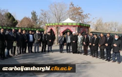 تدفین شهید گمنام هشت سال دفاع مقدس دردانشگاه فرهنگیان استان آذربایجان شرقی 18