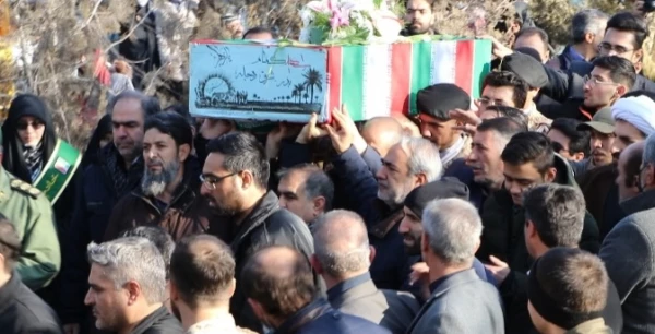 تدفین شهید گمنام هشت سال دفاع مقدس دردانشگاه فرهنگیان استان آذربایجان شرقی 19