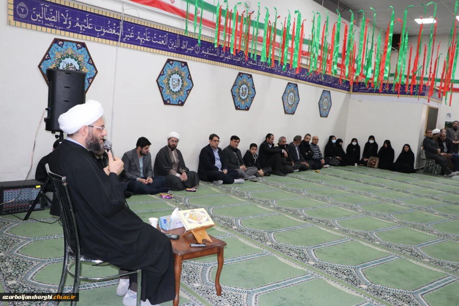 مراسم سالگردشهادت سپهبد شهید حاج قاسم سلیمانی در دانشگاه فرهنگیان آذربایان شرقی 2