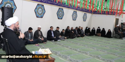 مراسم سالگردشهادت سپهبد شهید حاج قاسم سلیمانی در دانشگاه فرهنگیان آذربایجان شرقی