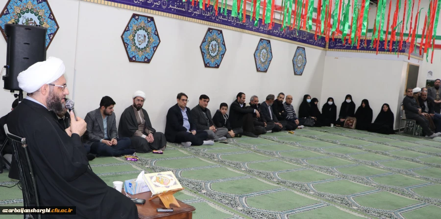 مراسم سالگردشهادت سپهبد شهید حاج قاسم سلیمانی در دانشگاه فرهنگیان آذربایان شرقی 3