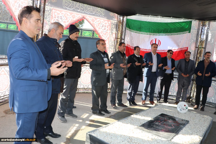 مراسم سالگردشهادت سپهبد شهید حاج قاسم سلیمانی در دانشگاه فرهنگیان آذربایجان شرقی 5