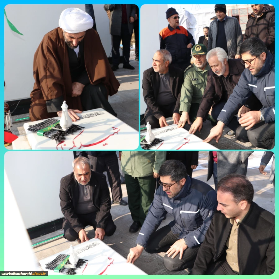 آیین گرامیداشت دومین سالگرد شهید گمنام در پردیس الزهرا(س) دانشگاه فرهنگیان آذربایجان شرقی 2