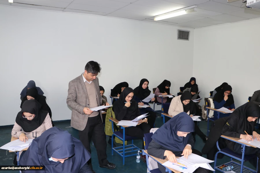 برگزاری آزمون دروس فرهنگی مهارت آموزان ماده28 در دانشگاه فرهنگیان استان آذربایجان شرقی 6