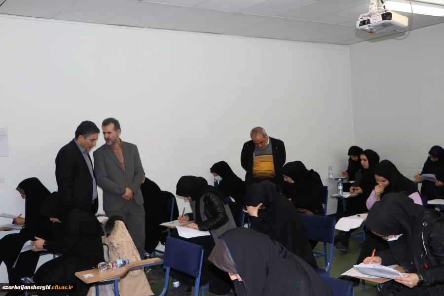 برگزاری آزمون دروس فرهنگی مهارت آموزان ماده28 در دانشگاه فرهنگیان استان آذربایجان شرقی 11