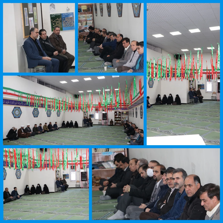 مراسم چهلم شهیدگمنام با حضور هیئت رئیسه ،اساتید، کارکنان و دانشجو معلمان دانشگاه فرهنگیان آذربایجان شرقی  8