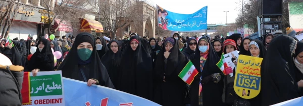 حماسه حضور خانواده بزرگ دانشگاه فرهنگیان در راهپیمایی 22 بهمن و سالروز پیروزی انقلاب اسلامی ایران  3