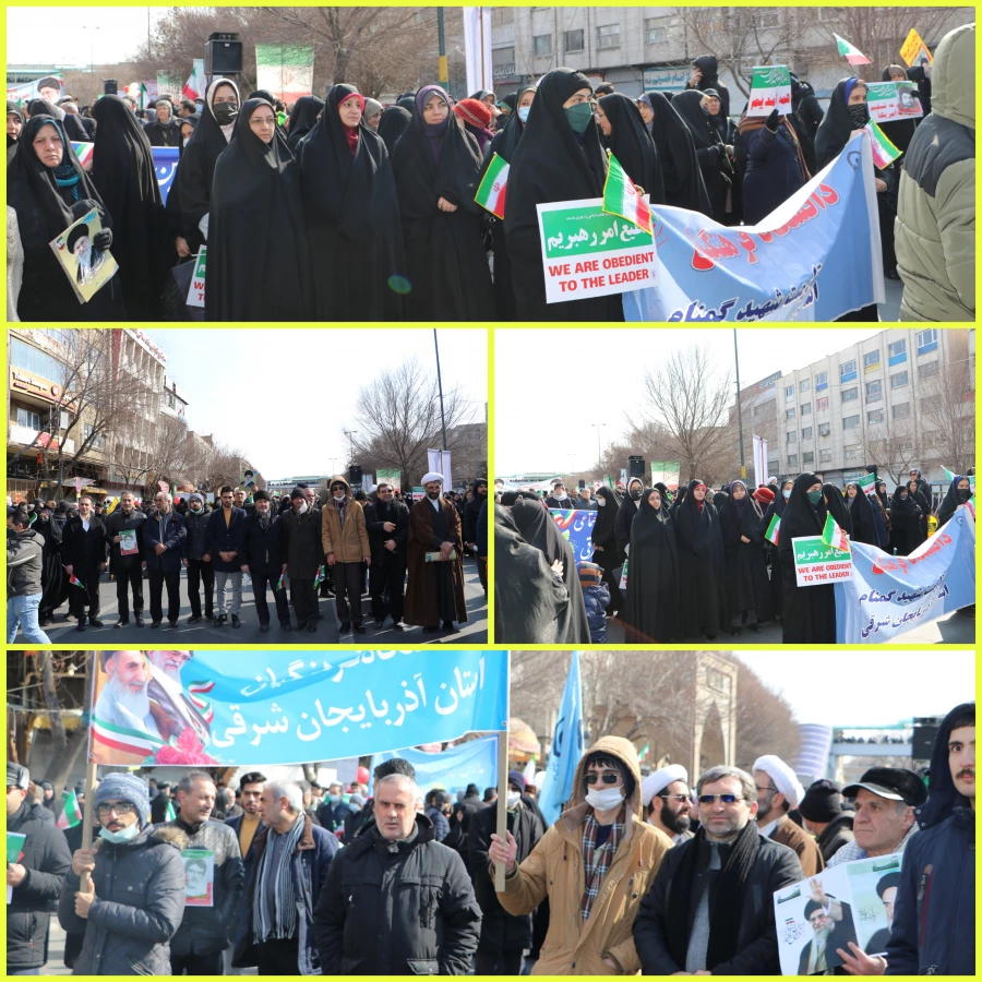 حماسه حضور خانواده بزرگ دانشگاه فرهنگیان در راهپیمایی 22 بهمن و سالروز پیروزی انقلاب اسلامی ایران  4