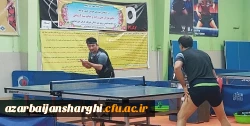 قهرمانی تیم تنیس روی میز دانشگاه فرهنگیان آذربایجان شرقی در مسابقات کارکنان دستگاه های اجرایی استان  4