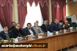 آیین تکریم و معارفه سرپرست جدید پردیس فاطمه الزهرا (س) دانشگاه فرهنگیان استان آذربایجان شرقی  2