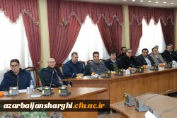 آیین تکریم و معارفه سرپرست جدید پردیس فاطمه الزهرا (س) دانشگاه فرهنگیان استان آذربایجان شرقی  2