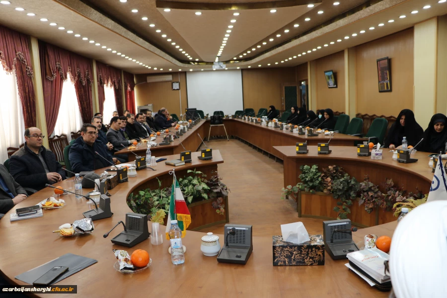 آیین تکریم و معارفه سرپرست جدید پردیس فاطمه الزهرا (س) دانشگاه فرهنگیان استان آذربایجان شرقی  2