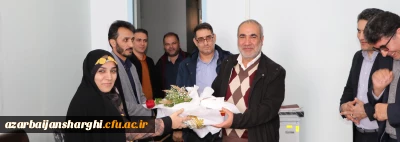 تجلیل از جانبازان دانشگاه فرهنگیان آذربایجان شرقی همزمان با ولادت با سعادت علمدار کربلا حضرت ابوالفضل العباس (ع)