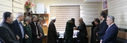 دیدار هیات رئیسه دانشگاه با فرمانده سپاه تبریز همزمان با ولادت امام حسین (ع) و روز پاسدار 2