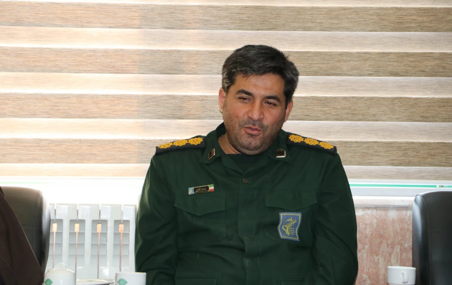 دیدار هیات رئیسه دانشگاه با فرمانده سپاه تبریز همزمان با ولادت امام حسین (ع) و روز پاسدار 2