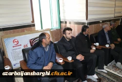 دیدار هیات رئیسه دانشگاه با فرمانده سپاه تبریز همزمان با ولادت امام حسین (ع) و روز پاسدار 2