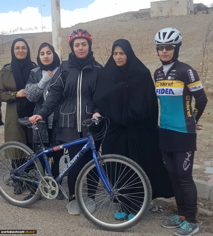 قهرمانی تیم های طناب زنی و دوچرخه سواری دانشگاه فرهنگیان پردیس فاطمه الزهرا (س)  در بین دانشگاههای استان آذربایجان شرقی  2