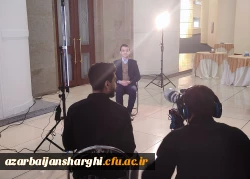 تقدیر از مهدی چیت ساز در سی امین دوره جشنواره دانشجوی نمونه کشوری در سالن اجلاس سران پایتخت 3