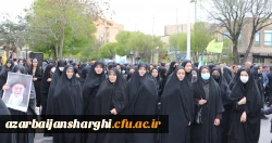 حضور پرشور و حماسی خانواده بزرگ دانشگاه فرهنگیان آذربایجان شرقی در راهپیمایی روز قدس  3