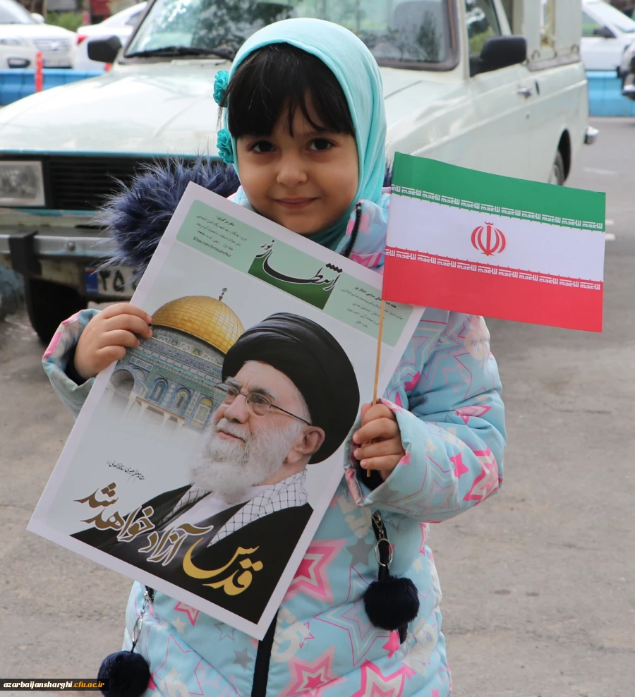 حضور پرشور و حماسی خانواده بزرگ دانشگاه فرهنگیان آذربایجان شرقی در راهپیمایی روز قدس  20