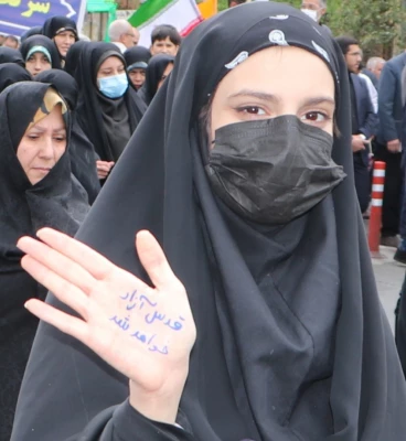 حضور پرشور و حماسی خانواده بزرگ دانشگاه فرهنگیان آذربایجان شرقی در راهپیمایی روز قدس  21