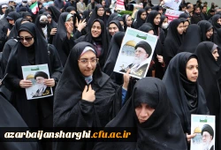 حضور پرشور و حماسی خانواده بزرگ دانشگاه فرهنگیان آذربایجان شرقی در راهپیمایی روز قدس  28