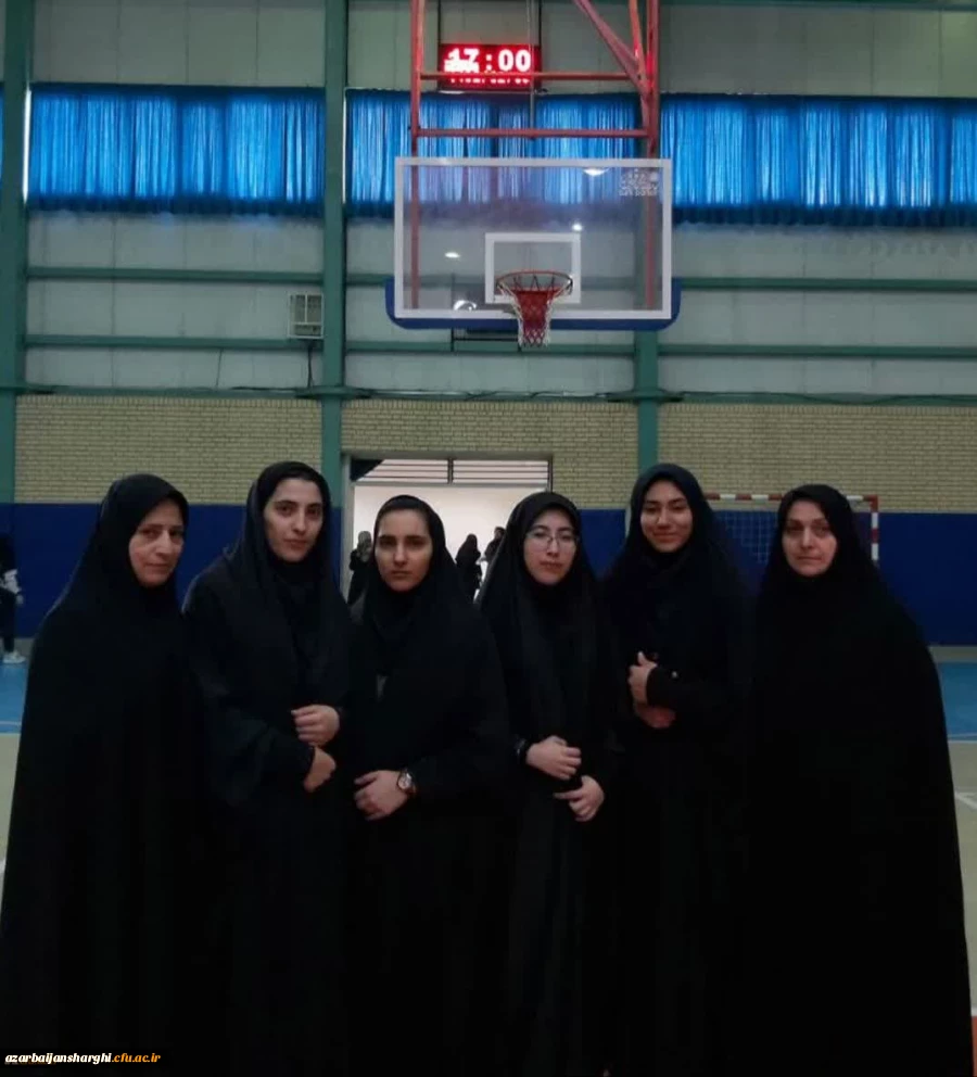 کسب عنوان قهرمانی تیم بسکتبال پردیس فاطمه الزهرا (س) در میان دانشگاههای آذربایجان شرقی 3