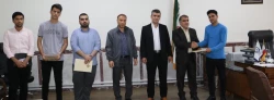 تجلیل از دانشجویان ممتاز شاهد و ایثارگر دانشگاه فرهنگیان استان آذربایجان شرقی 2