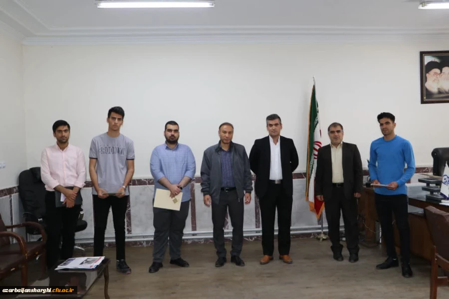 تجلیل از دانشجویان ممتاز شاهد و ایثارگر دانشگاه فرهنگیان استان آذربایجان شرقی 3