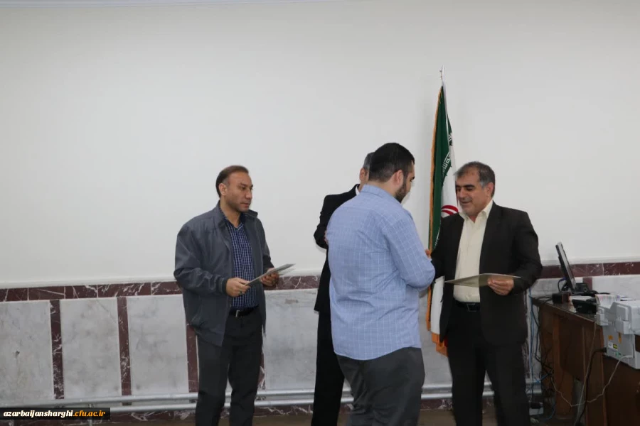 تجلیل از دانشجویان ممتاز شاهد و ایثارگر دانشگاه فرهنگیان استان آذربایجان شرقی 19