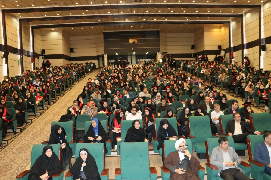  آیین جشن دانش آموختگی دانشجو معلمان ورودی 1398 پردیس فاطمه الزهرا (س) تبریز 2