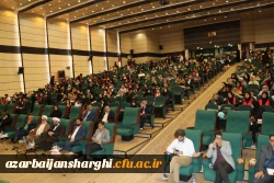  آیین جشن دانش آموختگی دانشجو معلمان ورودی 1398 پردیس فاطمه الزهرا (س) تبریز 4