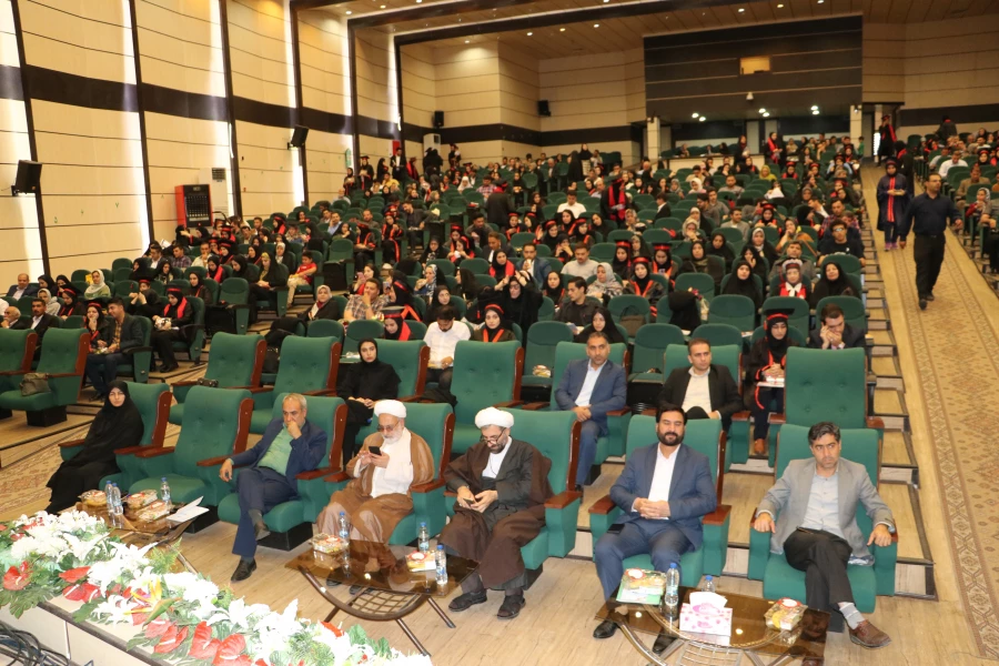  آیین جشن دانش آموختگی دانشجو معلمان ورودی 1398 پردیس فاطمه الزهرا (س) تبریز 6