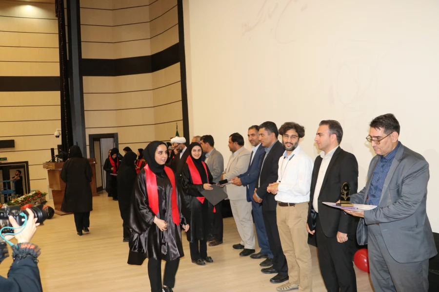  آیین جشن دانش آموختگی دانشجو معلمان ورودی 1398 پردیس فاطمه الزهرا (س) تبریز 7