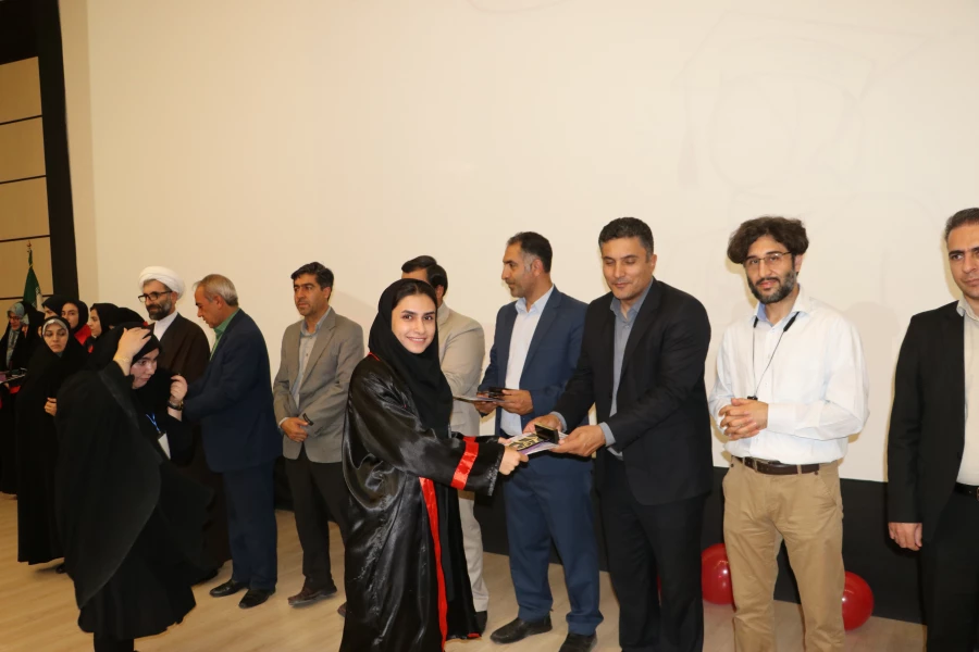  آیین جشن دانش آموختگی دانشجو معلمان ورودی 1398 پردیس فاطمه الزهرا (س) تبریز 8