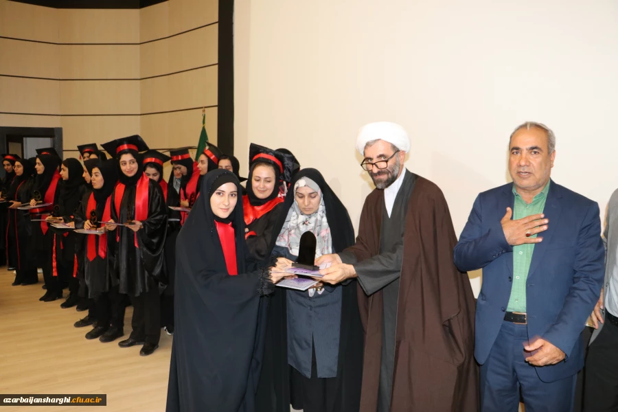  آیین جشن دانش آموختگی دانشجو معلمان ورودی 1398 پردیس فاطمه الزهرا (س) تبریز 14