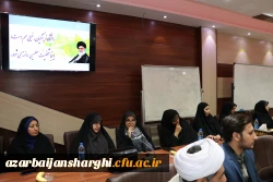 آیین تکریم و معارفه سرپرست امور پردیس های دانشگاه فرهنگیان استان آذربایجان شرقی برگزار شد 8