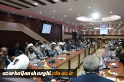 آیین تکریم و معارفه سرپرست امور پردیس های دانشگاه فرهنگیان استان آذربایجان شرقی برگزار شد 11