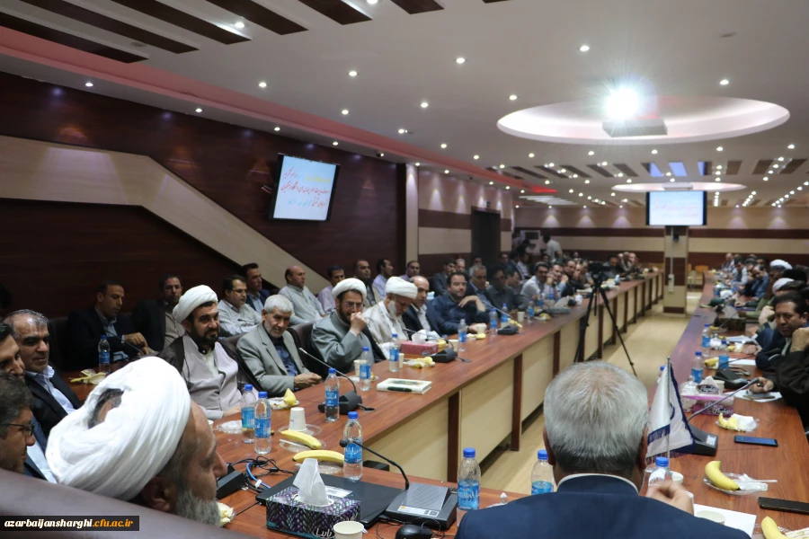 آیین تکریم و معارفه سرپرست امور پردیس های دانشگاه فرهنگیان استان آذربایجان شرقی برگزار شد 11