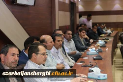 آیین تکریم و معارفه سرپرست امور پردیس های دانشگاه فرهنگیان استان آذربایجان شرقی برگزار شد 19