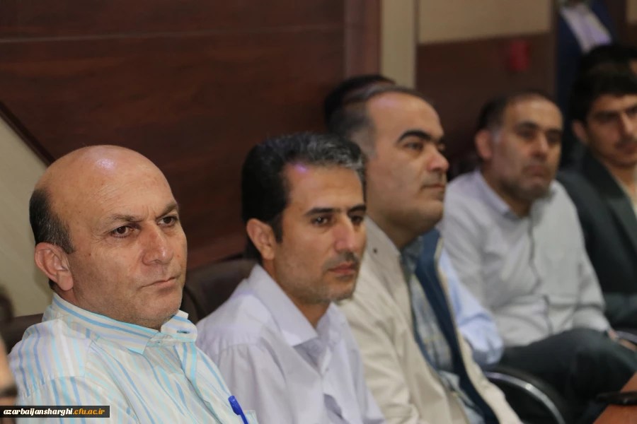 آیین تکریم و معارفه سرپرست امور پردیس های دانشگاه فرهنگیان استان آذربایجان شرقی برگزار شد 20