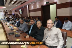 آیین تکریم و معارفه سرپرست امور پردیس های دانشگاه فرهنگیان استان آذربایجان شرقی برگزار شد 22