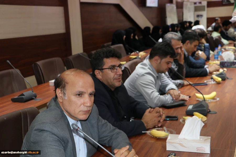 آیین تکریم و معارفه سرپرست امور پردیس های دانشگاه فرهنگیان استان آذربایجان شرقی برگزار شد 23