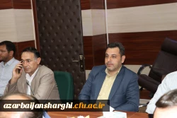 آیین تکریم و معارفه سرپرست امور پردیس های دانشگاه فرهنگیان استان آذربایجان شرقی برگزار شد 24