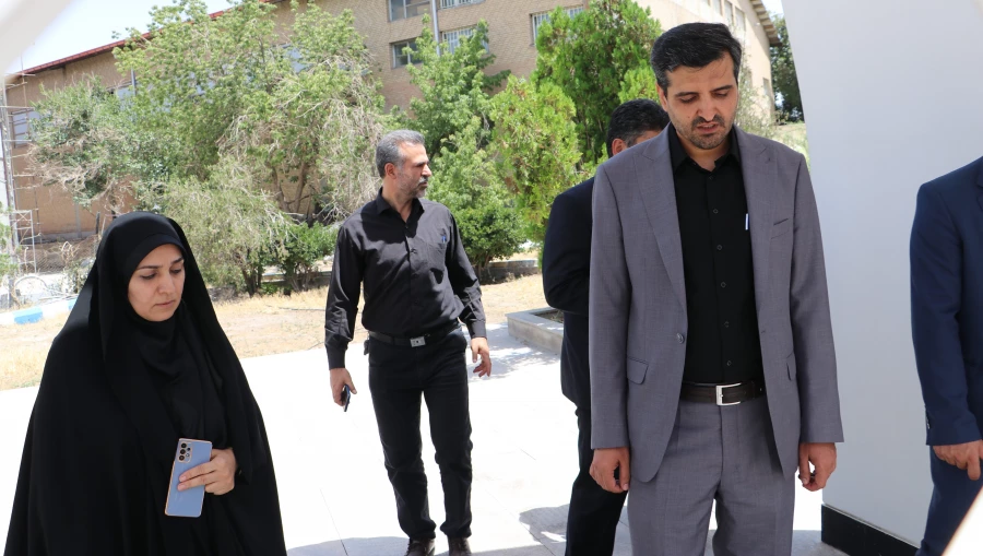 بازدید 5 ساعته رئیس دانشگاه فرهنگیان آذربایجان شرقی از پردیس فاطمه الزهرا (س) تبریز 5