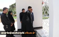 بازدید 5 ساعته رئیس دانشگاه فرهنگیان آذربایجان شرقی از پردیس فاطمه الزهرا (س) تبریز 6