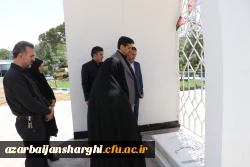 بازدید 5 ساعته رئیس دانشگاه فرهنگیان آذربایجان شرقی از پردیس فاطمه الزهرا (س) تبریز 2