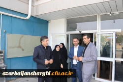 بازدید 5 ساعته رئیس دانشگاه فرهنگیان آذربایجان شرقی از پردیس فاطمه الزهرا (س) تبریز 3